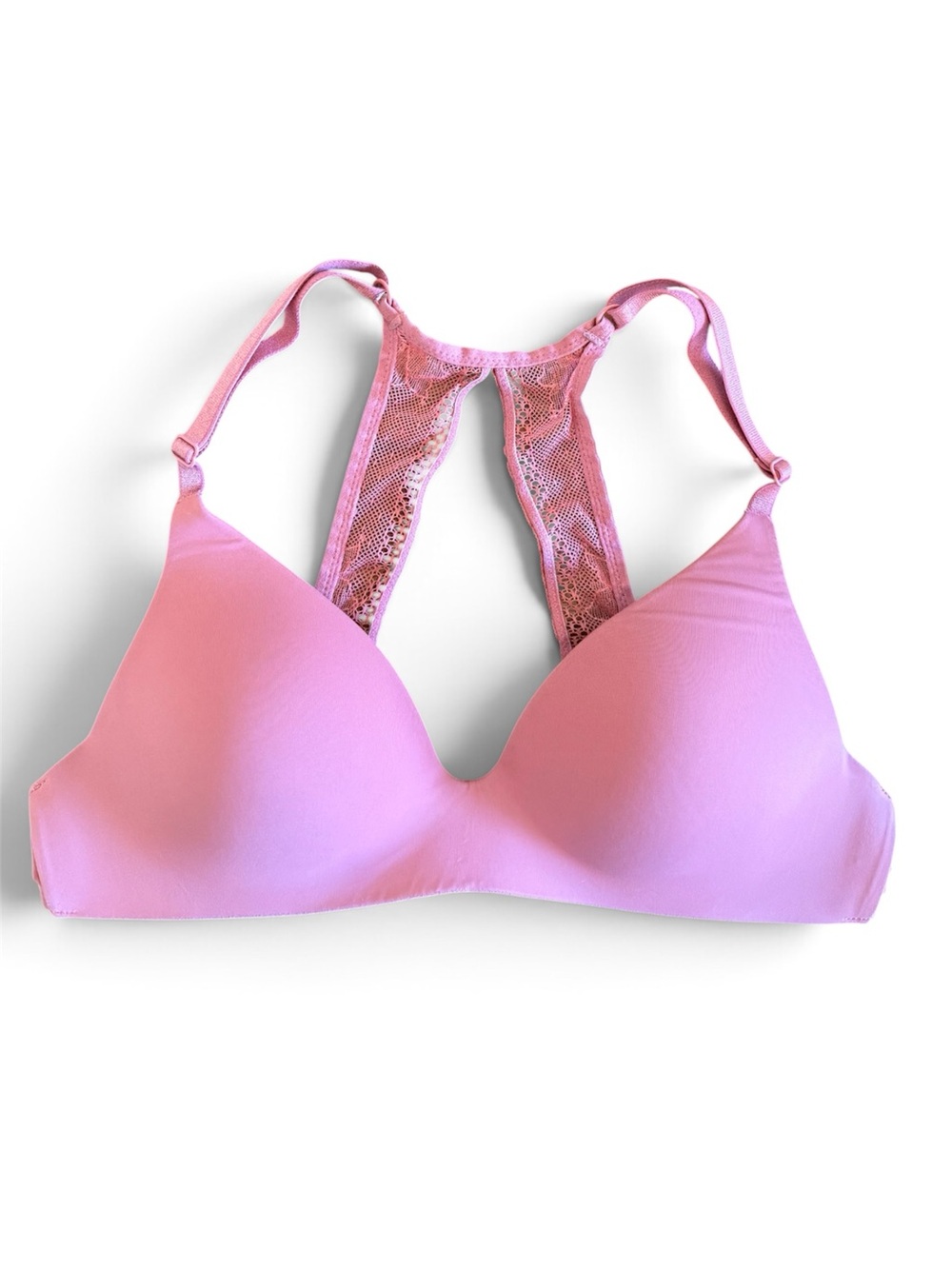 Victoria’s Secret 32A Coral Lightly Lined T-shirt Racerback Bra